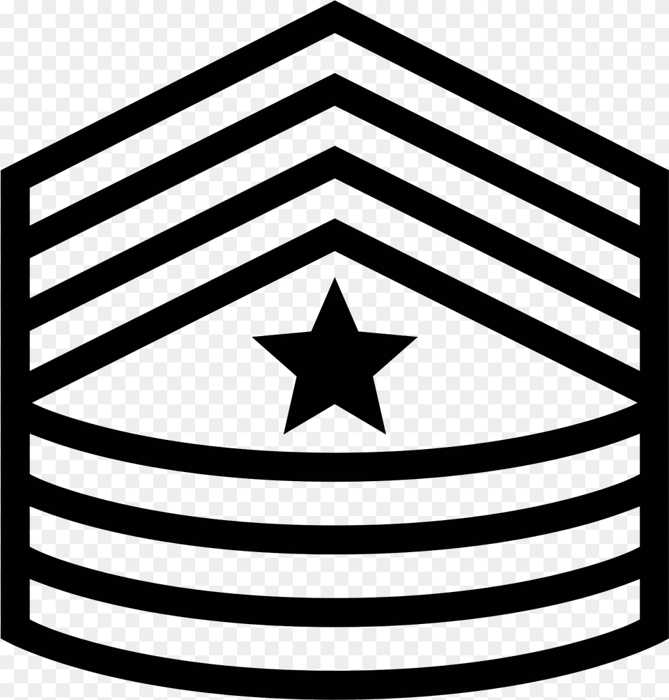 Air Force Chief Insignia, Gray Free Png