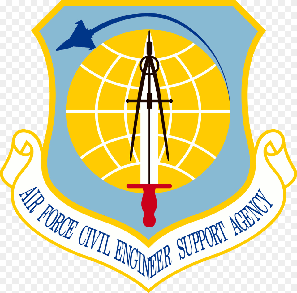 Air Force Civil Engineer Support Agency, Logo, Symbol Free Transparent Png