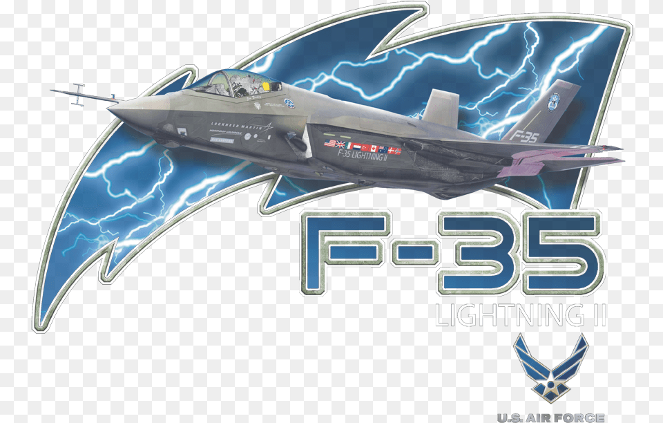 Air Force F35 Men39s Tank Us Air Force, Aircraft, Airplane, Bomber, Transportation Free Png