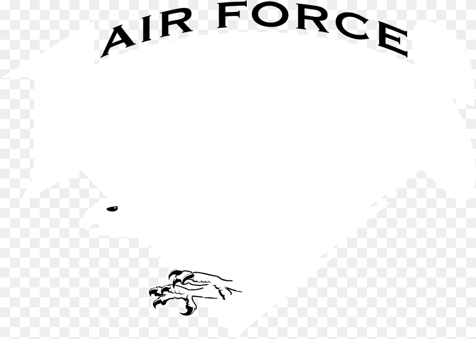 Air Force Falcons Logo Air Force Falcons Football, Stencil, Person, People, Fish Png