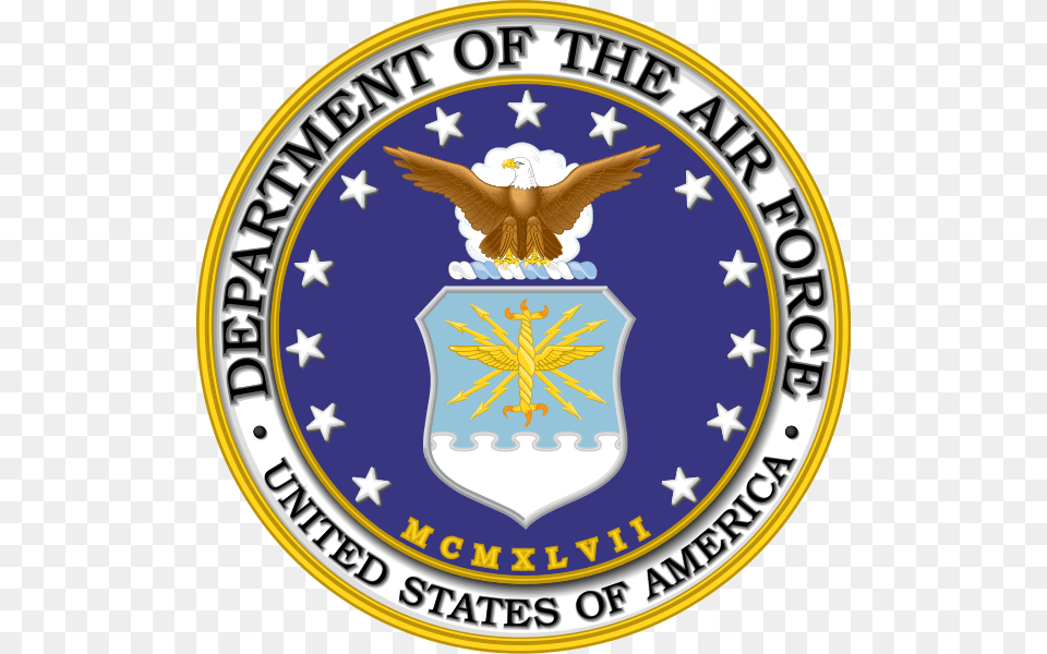 Air Force Logo Pictures, Badge, Emblem, Symbol, Animal Free Png Download