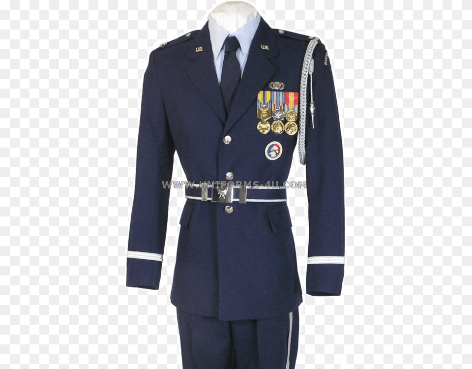 Air Force Medals On Uniform, Clothing, Coat, Military, Accessories Free Png Download