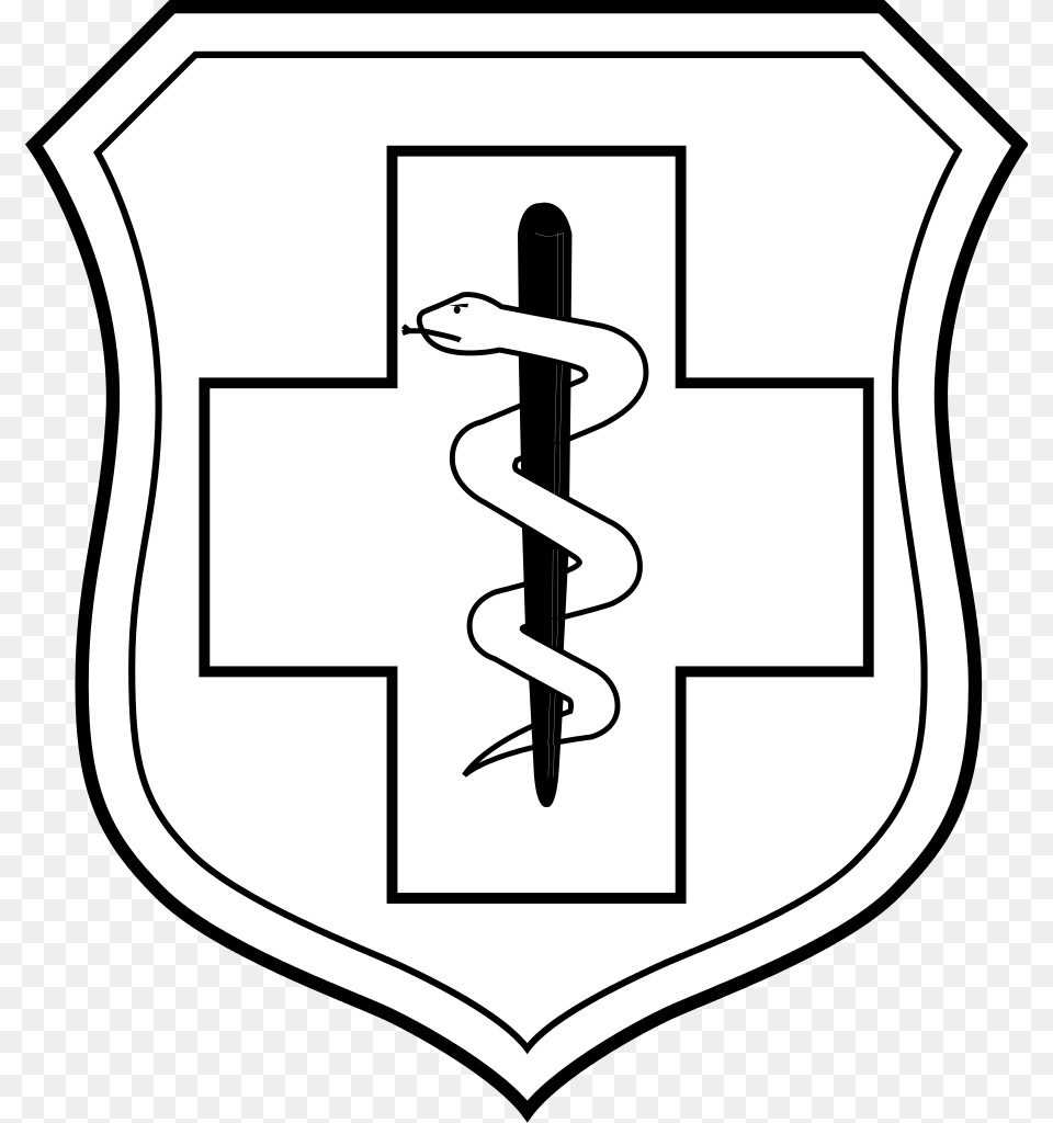 Air Force Medic Logo, Armor, Shield, Symbol, Person Png Image