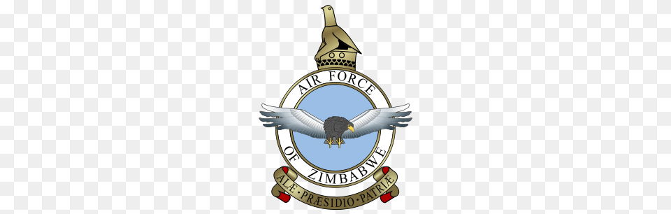 Air Force Of Zimbabwe, Badge, Logo, Symbol, Animal Free Png Download