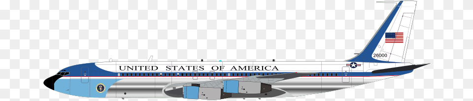 Air Force One, Aircraft, Airliner, Airplane, Transportation Free Png