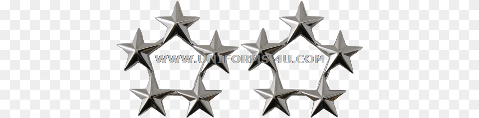 Air Force Or Fleet Admiral 5 Us Army 5 Star General Rank, Symbol, Star Symbol, Mace Club, Weapon Png