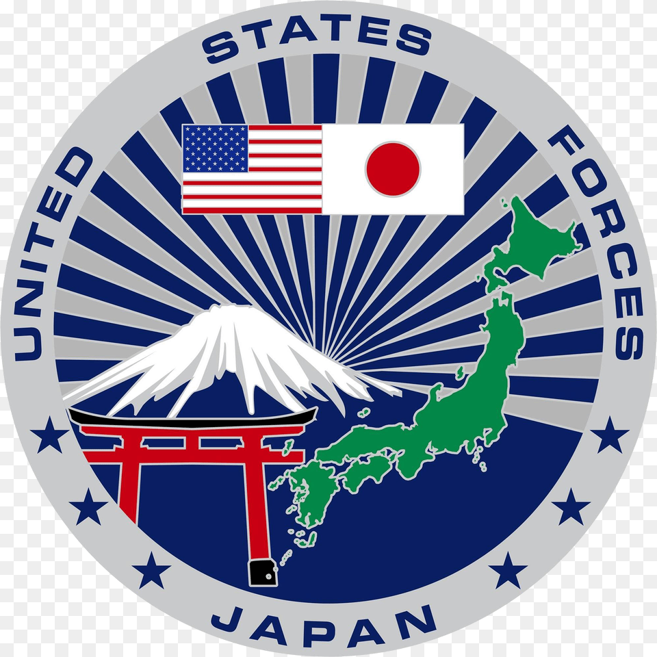 Air Force Pacific Air Forces U Us Forces Japan, Logo, Emblem, Symbol, American Flag Free Png