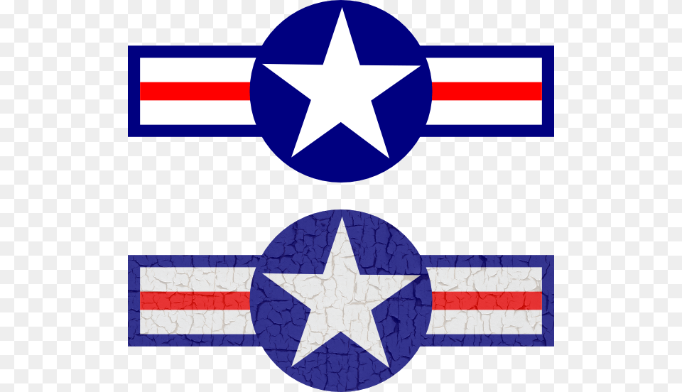 Air Force Stripes And Star Clip Arts For Web, Symbol Png Image