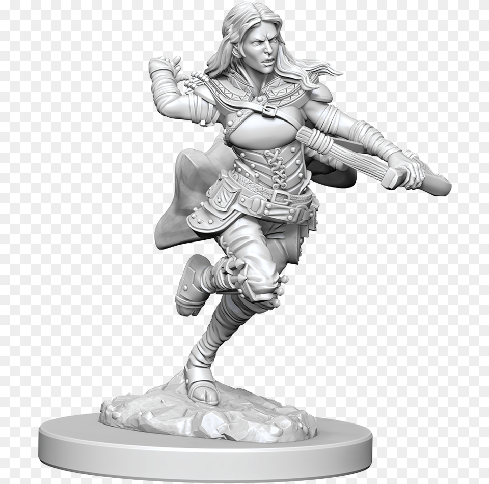 Air Genasi Rogue Air Genasi Female Rogue, Figurine, Baby, Person, Face Free Png Download