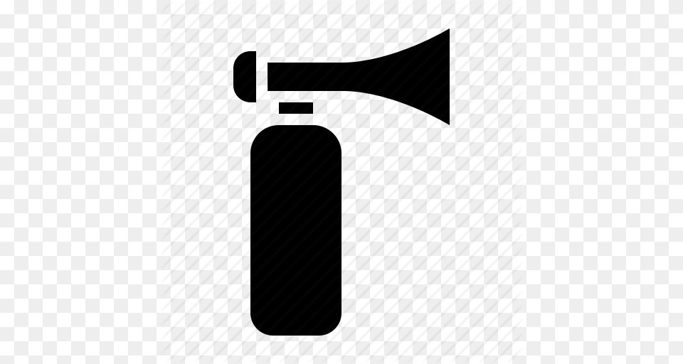 Air Horn Cheering Football Horn Loud Soccer Supporter Icon, Weapon, Architecture, Building, Device Png Image