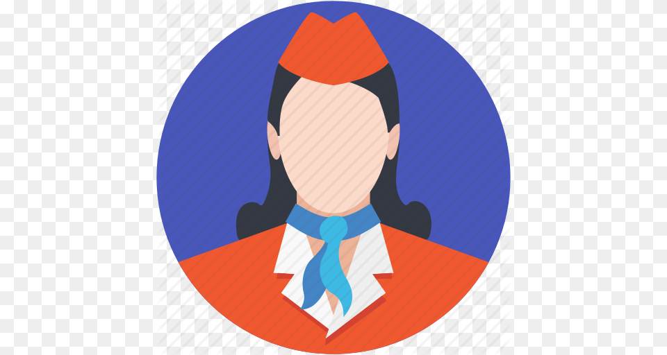 Air Hostess Flight Attendant Hostess Steward Stewardess Icon, Accessories, Formal Wear, Tie, Photography Free Png