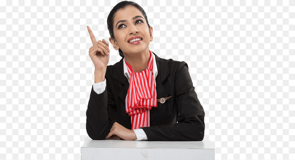 Air Hostess Training Slide Businessperson, Formal Wear, Jacket, Coat, Clothing Free Png
