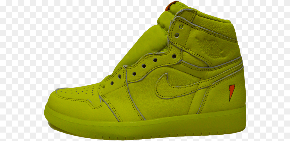Air Jordan 1 High Gatorade Sneakers, Clothing, Footwear, Shoe, Sneaker Free Png Download