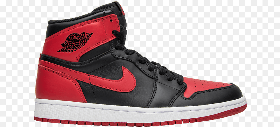 Air Jordan 1 Retro High, Clothing, Footwear, Shoe, Sneaker Free Transparent Png