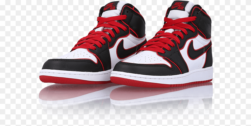 Air Jordan 1 Retro High Og Quotbloodline Air Jordan 1 Bloodline, Clothing, Footwear, Shoe, Sneaker Free Transparent Png