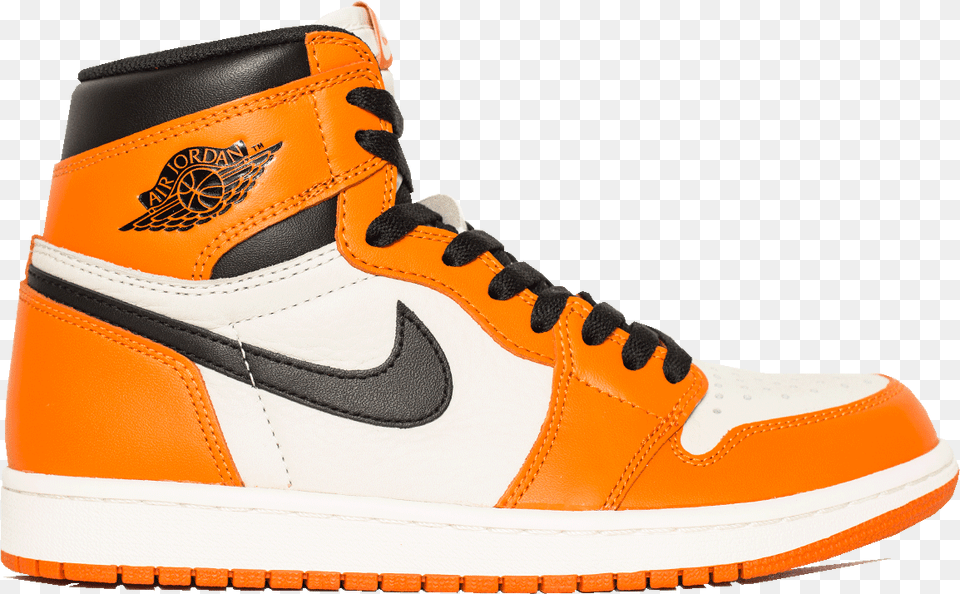 Air Jordan 1 Retro Reverse Shattered Backboard Jordan 1 Retro High Rookie Of The Year, Clothing, Footwear, Shoe, Sneaker Png