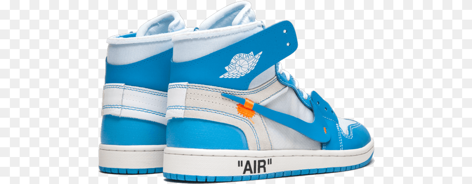 Air Jordan 1 X Off White Nrg Off White Jordan 1 Off White, Clothing, Footwear, Shoe, Sneaker Png