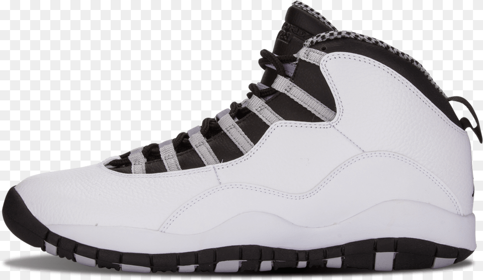 Air Jordan 10 U0026 10png Transparent Basketball Shoe, Clothing, Footwear, Sneaker Free Png