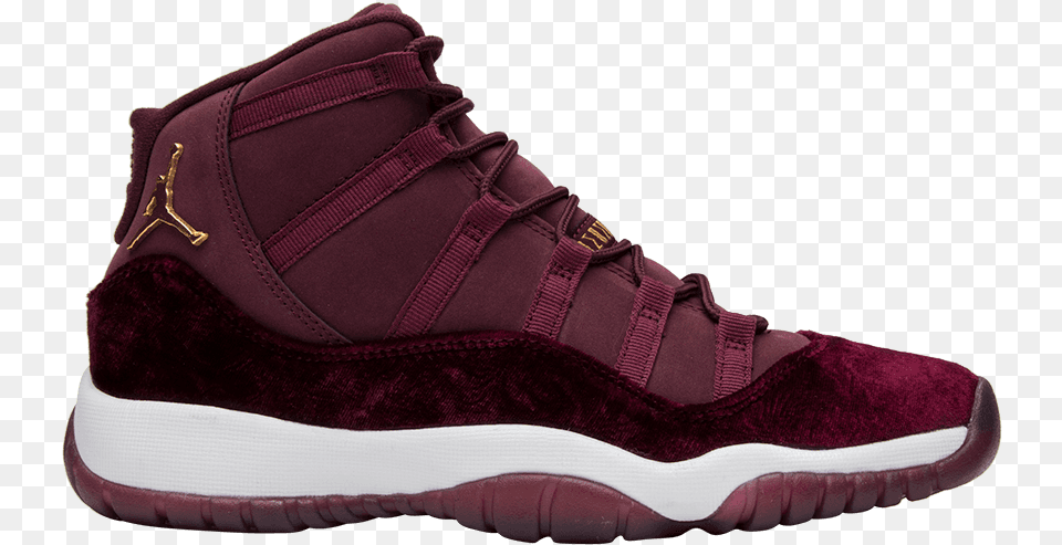 Air Jordan 11 Retro Velvet, Clothing, Footwear, Shoe, Suede Png Image