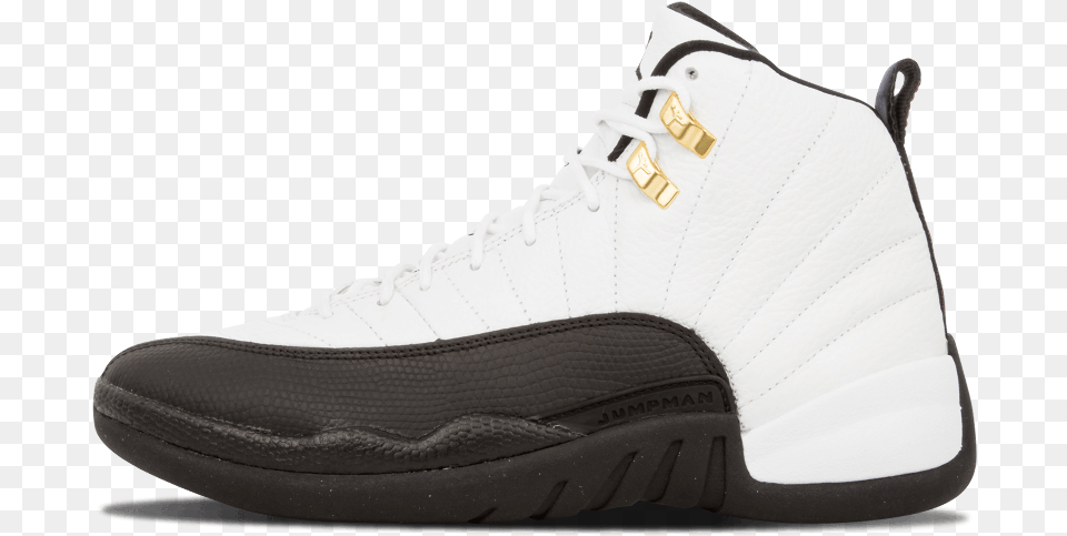 Air Jordan 1112 Countdown Pack Jordan 12 Retro Black And White, Clothing, Footwear, Shoe, Sneaker Png