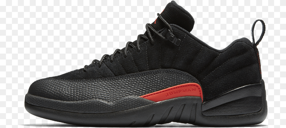 Air Jordan 12 Retro Low Men S Shoe By Nike Size Jordan 12 Black Lows, Clothing, Footwear, Sneaker, Running Shoe Png Image