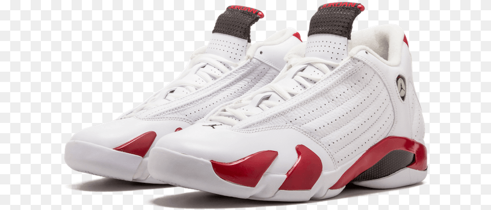 Air Jordan 14 Candy Cane 2018 Release Date Rip Hamilton Jordan, Clothing, Footwear, Shoe, Sneaker Free Png