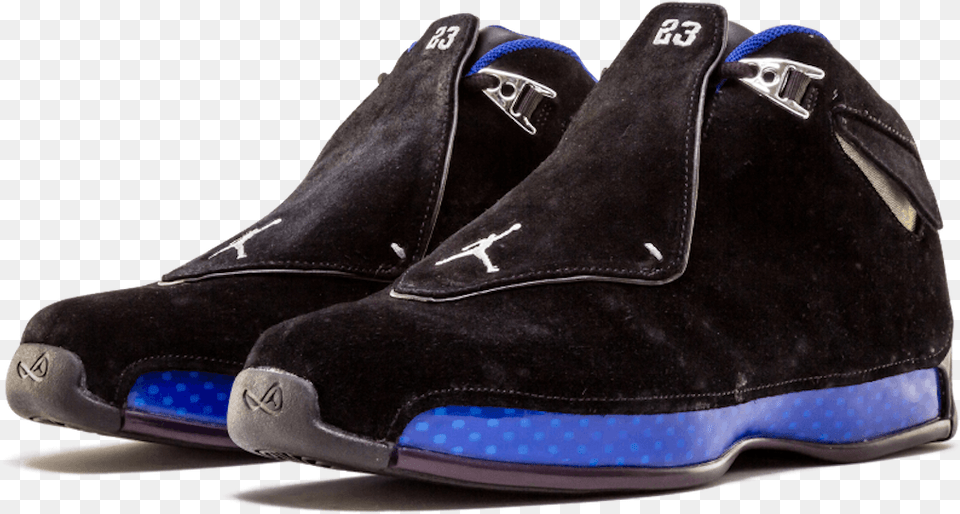 Air Jordan 18 Retro Drake Ovo Air Jordan 4 Splatter Air Jordan 18 Sport Royal, Suede, Clothing, Footwear, Shoe Free Png Download