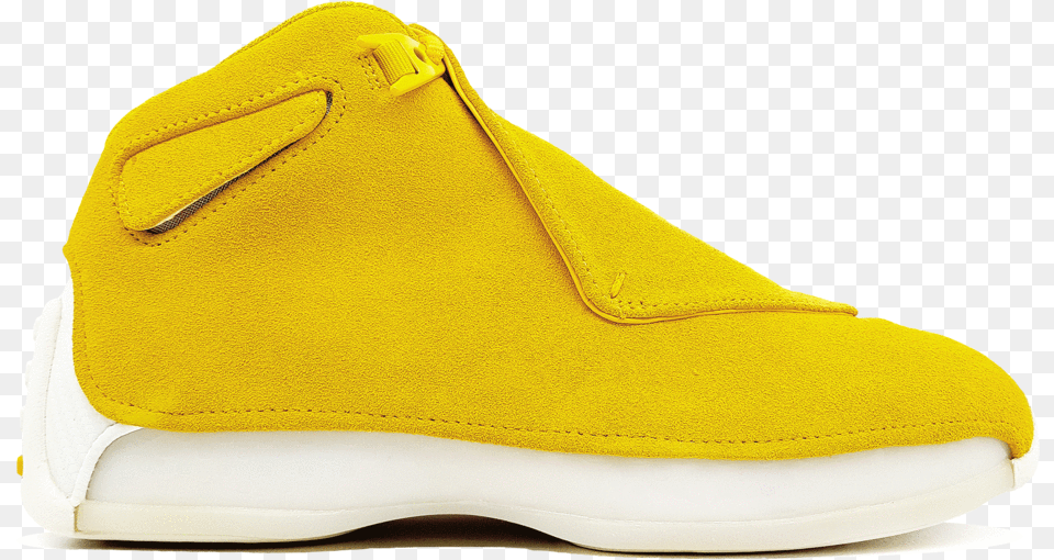 Air Jordan 18 Retro Slip On Shoe, Clothing, Footwear, Sneaker, Suede Png Image