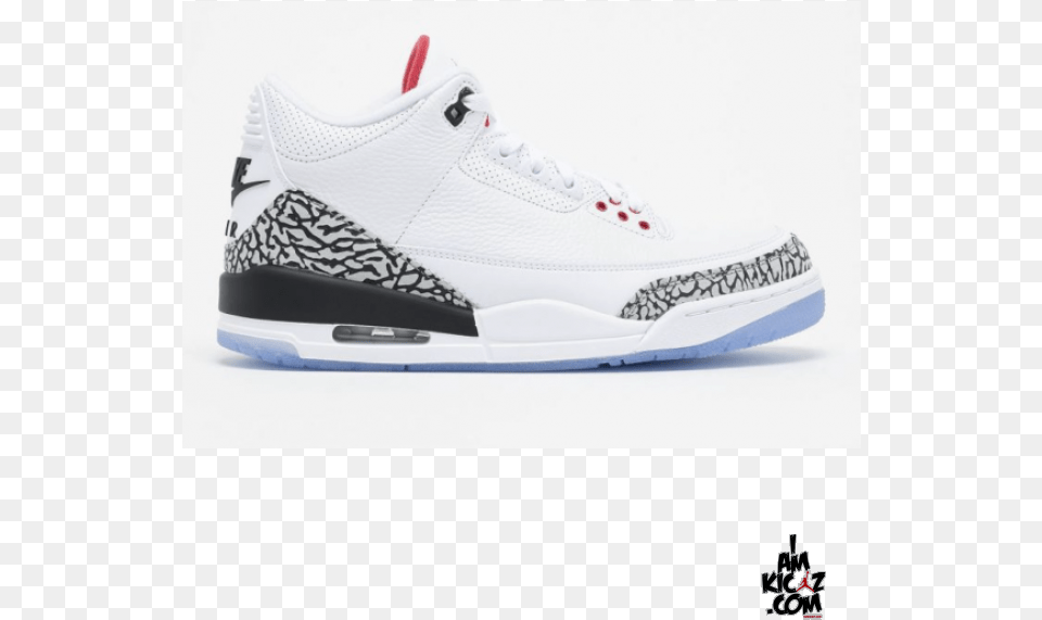 Air Jordan 3 Free Throw Line, Clothing, Footwear, Shoe, Sneaker Png