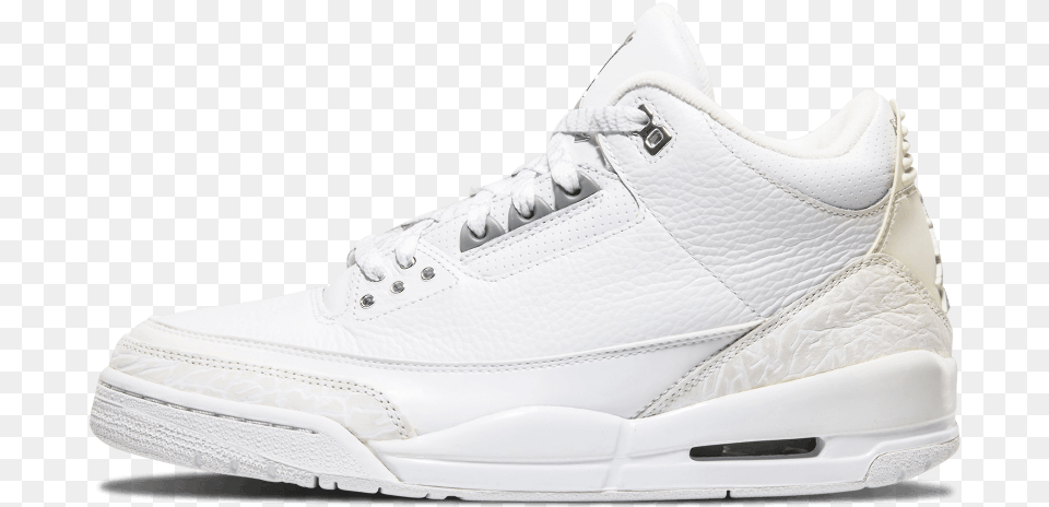 Air Jordan 3 Retro Pure Money Disruptor 2 Fila Women, Clothing, Footwear, Shoe, Sneaker Png