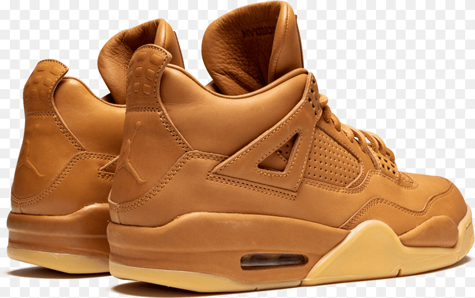 Air Jordan 4 Premium Ginger Wheat 2016 205 Release Sneakers, Clothing, Footwear, Shoe, Sneaker Free Png