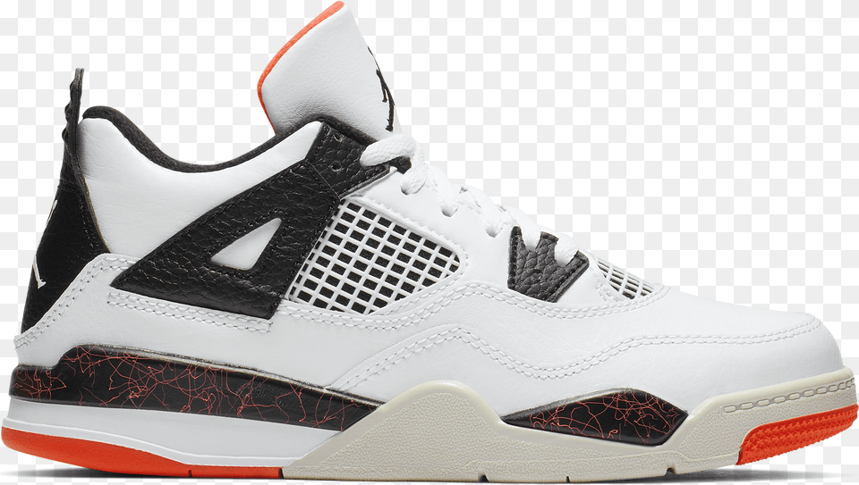 Air Jordan 4 Retro, Clothing, Footwear, Shoe, Sneaker Free Png