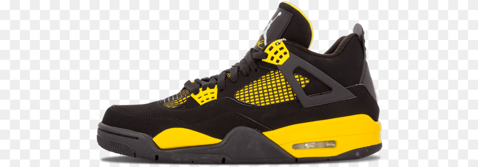 Air Jordan 4 Retro Thunder Billie Eilish Inspired Outfits, Clothing, Footwear, Shoe, Sneaker Free Png Download