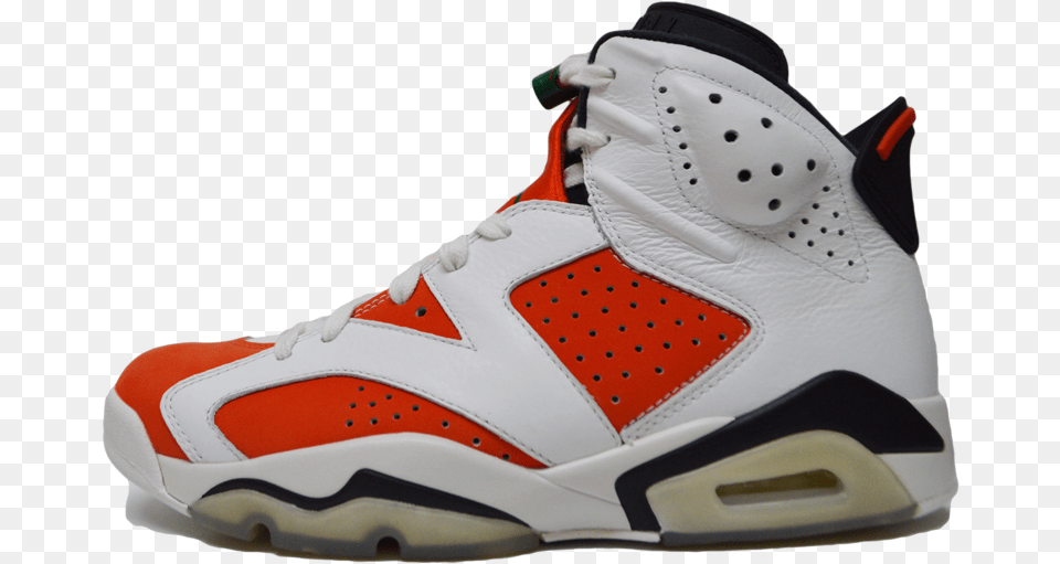 Air Jordan 6 Retro Gs Gatorade Basketball Shoe, Clothing, Footwear, Sneaker Free Png Download