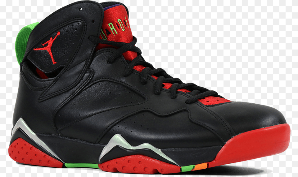 Air Jordan 7 Retro U201cmarvin The Martianu201d Basketball Shoe, Clothing, Footwear, Sneaker Free Transparent Png