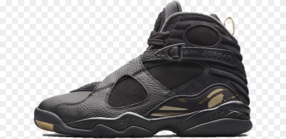 Air Jordan 8 Ovo Black Drake Ovo Shoes, Clothing, Footwear, Shoe, Sneaker Free Png Download