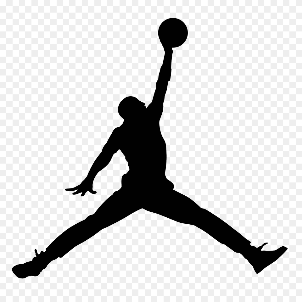 Air Jordan Filled Icon, Gray Png Image