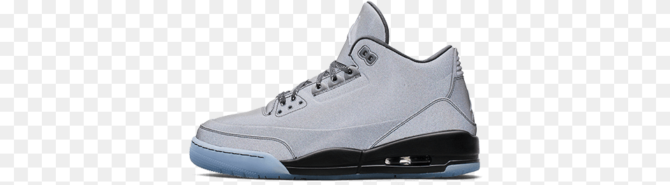 Air Jordan Iii Black Black Clear Nike Air Jordan Iii, Clothing, Footwear, Shoe, Sneaker Png Image