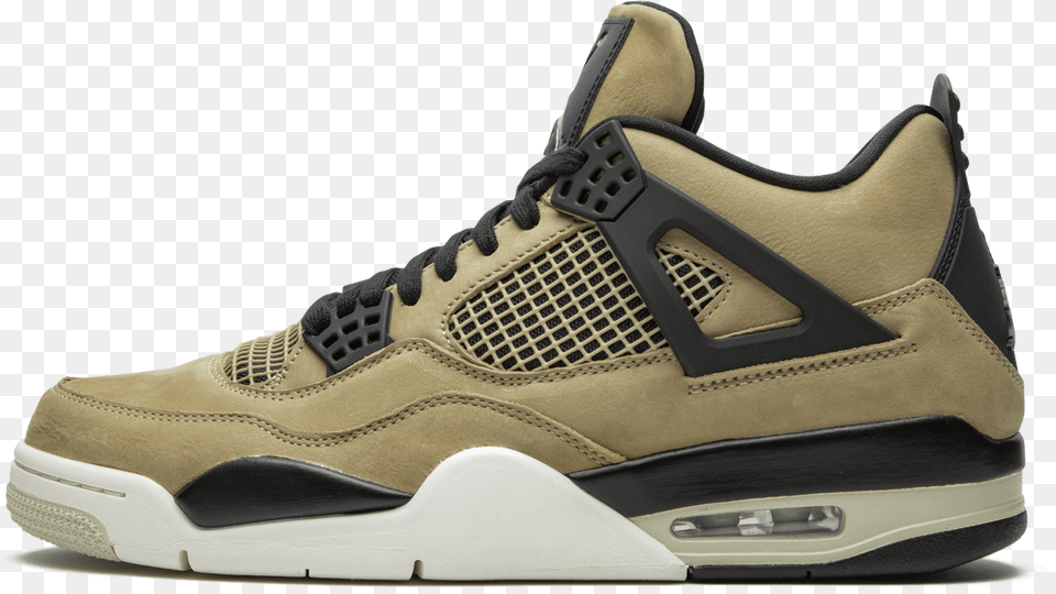 Air Jordan Iv Fossil, Clothing, Footwear, Shoe, Sneaker Free Png Download