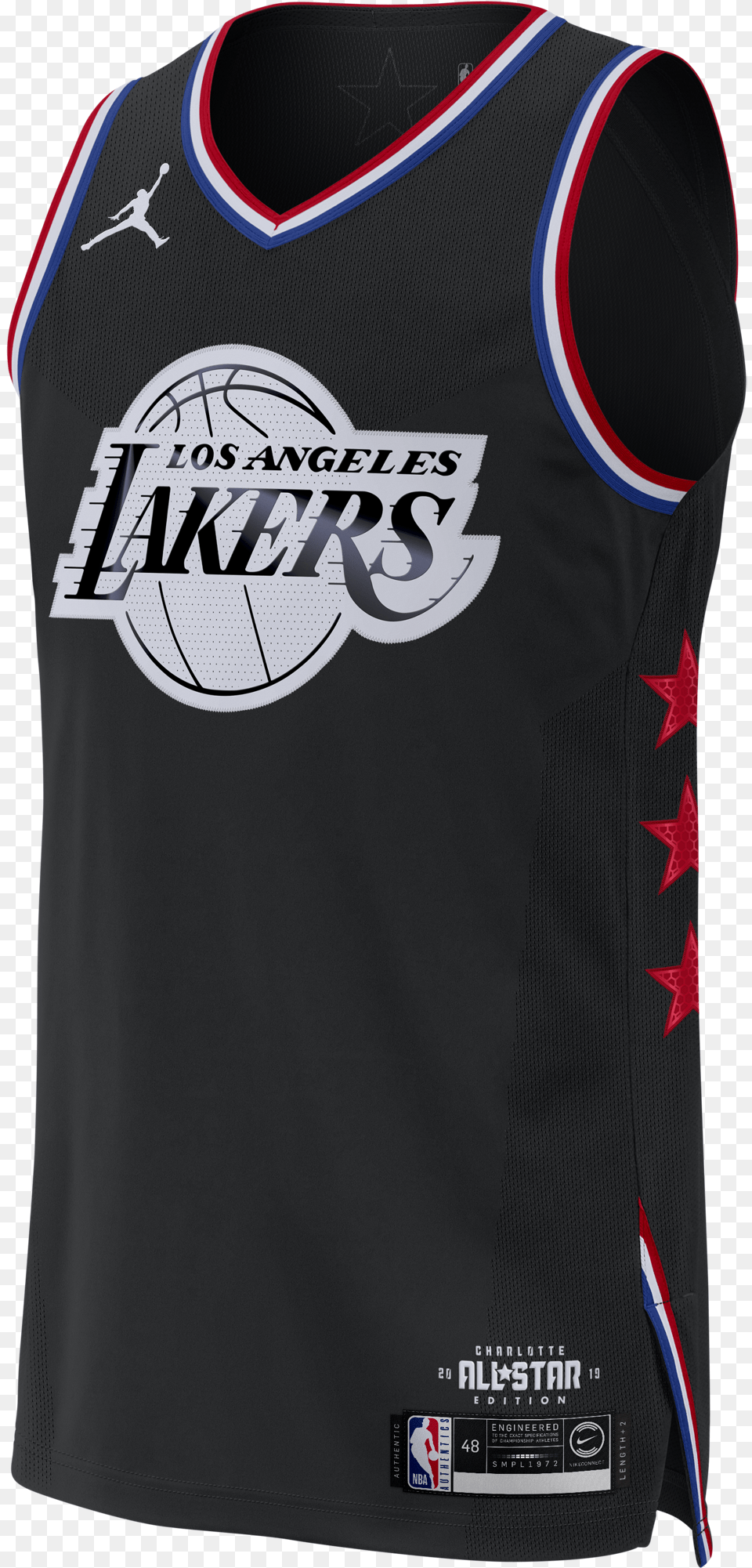 Air Jordan Nba All Star Weekend 2019 Lebron James Authentic 2019 All Star Game Jerseys, Clothing, Shirt, Person Png