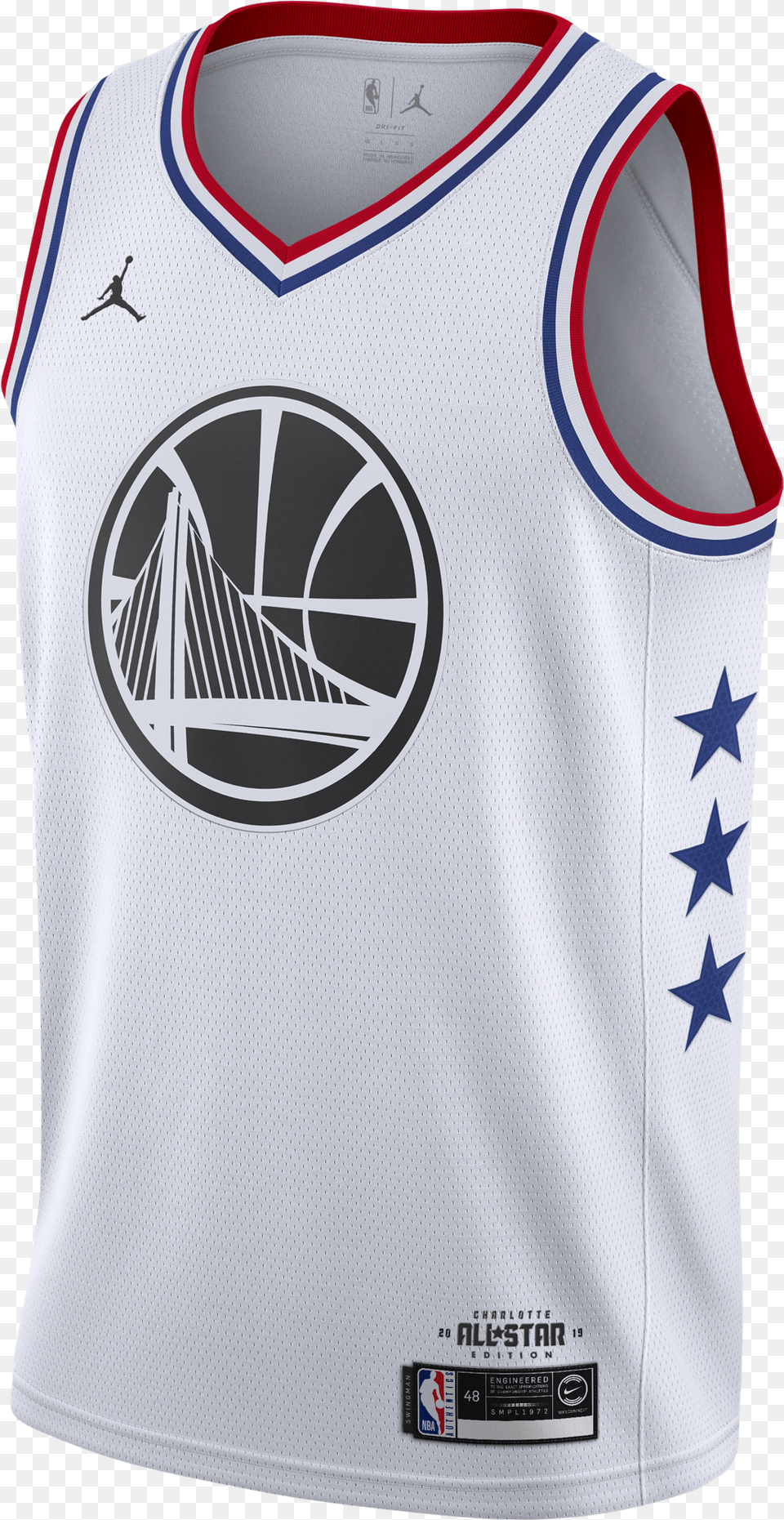 Air Jordan Nba All Star Weekend 2019 Stephen Curry All Star Nba 2019 Jersey, Clothing, Shirt, Person Free Png Download