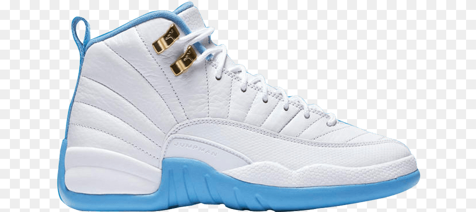 Air Jordans 12 Blue, Clothing, Footwear, Shoe, Sneaker Free Png