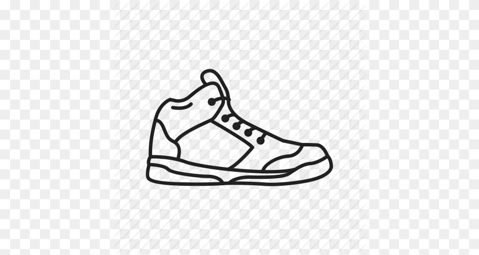 Air Jordans Basketball Shoes High Top Sneaker Nike High Tops, Accessories, Clothing, Footwear, Shoe Png Image