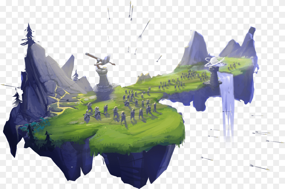 Air Kingdoms Illustration, Ice, Outdoors, Nature, Land Free Png
