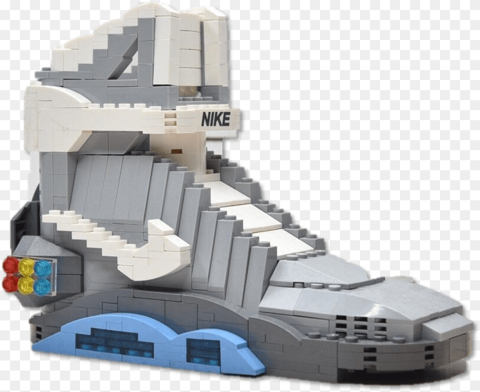 Air Mag Back To The Future Air Mag Lego Set, Aircraft, Spaceship, Transportation, Vehicle Free Png