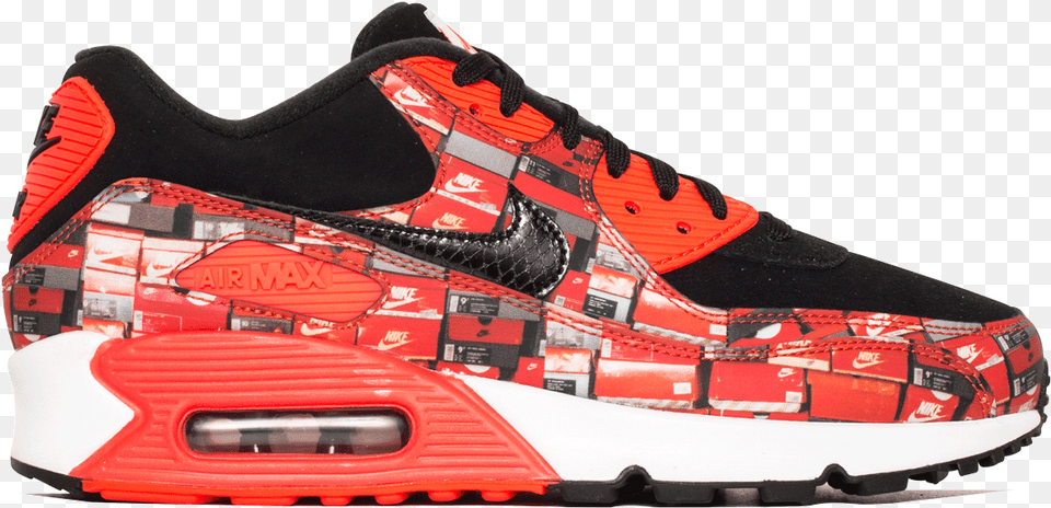 Air Max 90 Print Aq0926 001 Sneakers, Clothing, Footwear, Shoe, Sneaker Free Png Download