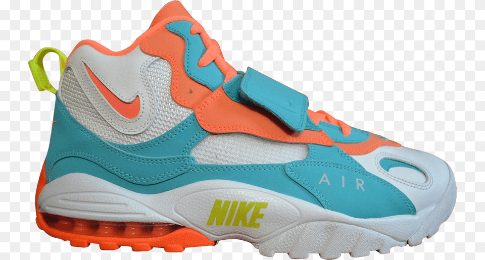 Air Max Speed Turf Miami Dolphins Running Shoe, Clothing, Footwear, Running Shoe, Sneaker Free Png Download