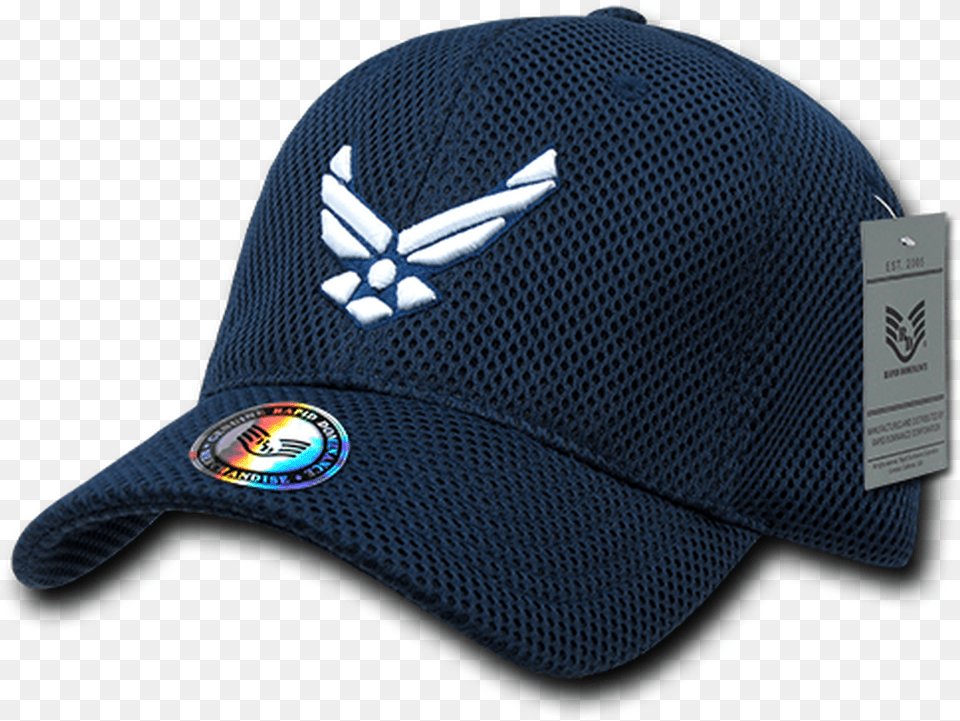 Air Mesh Military Cap Air Force Logo Hat, Baseball Cap, Clothing Free Png