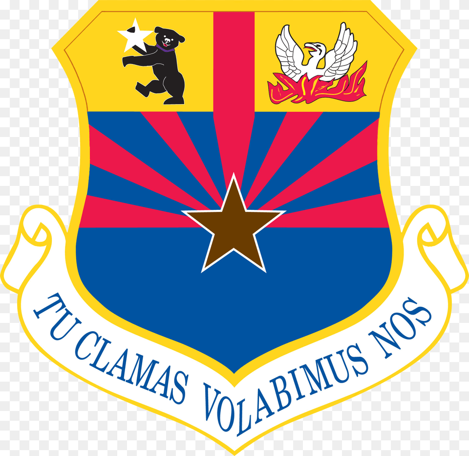 Air National Guard Logo Headquarters Us Air Force, Symbol, Emblem, Badge, Animal Free Png