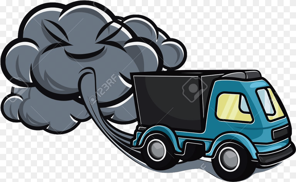 Air Pollution In Hk Car Pollution Smoke From Vehicles Clipart, Transportation, Vehicle, Machine, Wheel Png Image